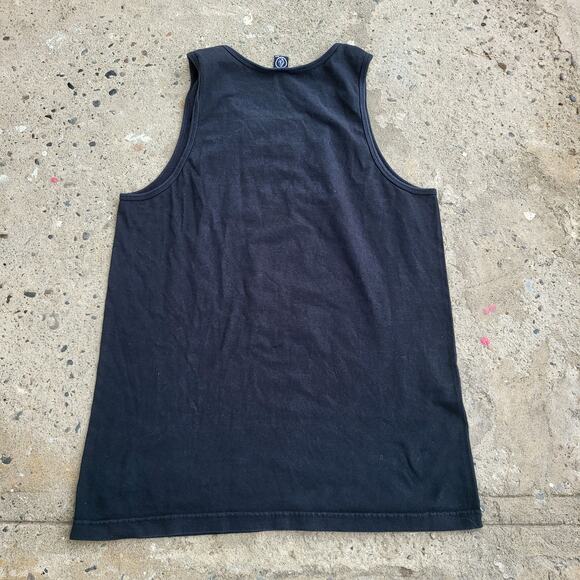 Volcom Summer Tank Top Shirt Mens M Black Gym Workout Outdoor Beach Vacation - Picture 4 of 9